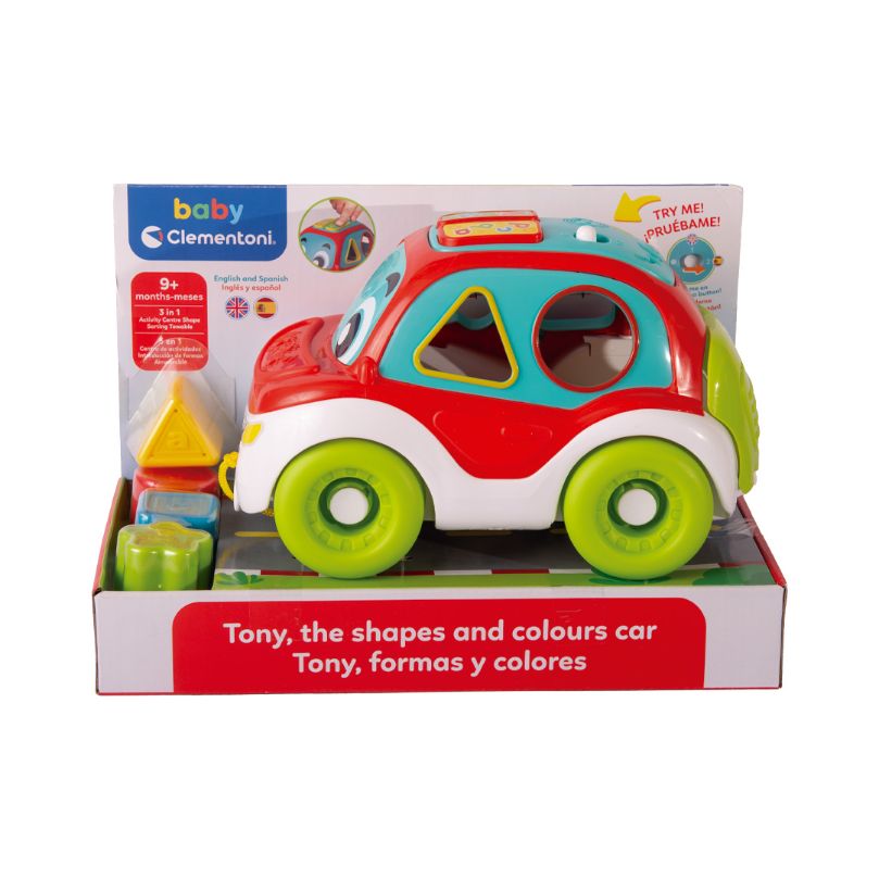 Coche Tony formas y colores