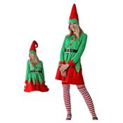 miniatura Disfraz Elfa Navideña Gorro puntiagudo Mujer 3