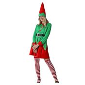 miniatura Disfraz Elfa Navideña Gorro puntiagudo Mujer 4