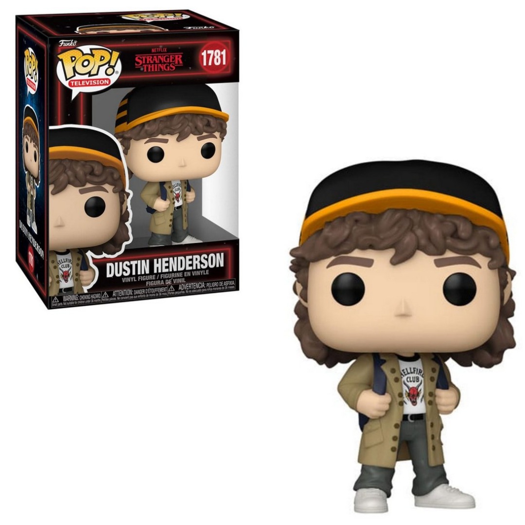 Funko Pop T5 Stranger Things Dustin Henderson 1781 1