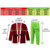 miniatura Disfraz Criatura Verde Peluda Adulto 7