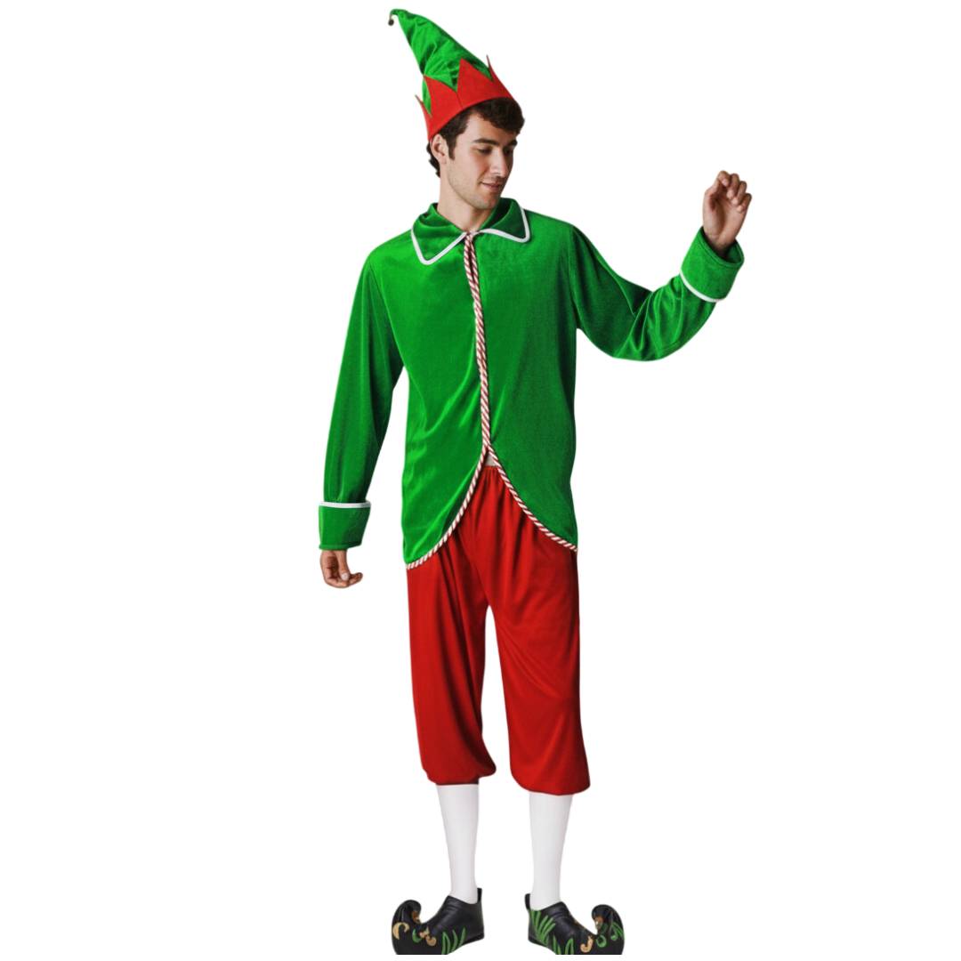 Disfraz Elfo Navideño Adulto 1
