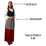 miniatura Disfraz Pastora Campesina Navideña Adulta 3