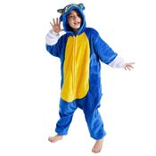 miniatura Pijama Mono Enterizo El Erizo Veloz Infantil 3