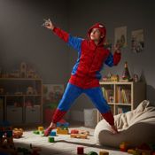 miniatura Pijama Mono Enterizo de Superhéroe Araña Infantil 4
