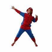 miniatura Pijama Mono Enterizo de Superhéroe Araña Infantil 5