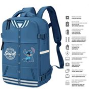 miniatura Mochila Viaje Cabina Avión Disney Lilo y Stitch 40x25x20cm 2