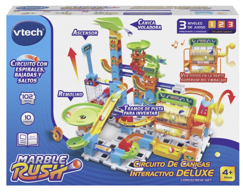 Marble Rush circuito de canicas interactivo deluxe 1