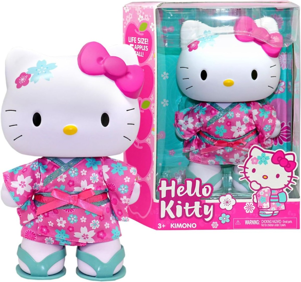 Muñeca Hello Kitty con kimono 32cm 1