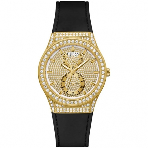 Guess Princess Gw0439l2 Reloj De Pulsera Analógico Unisex Color Dorado