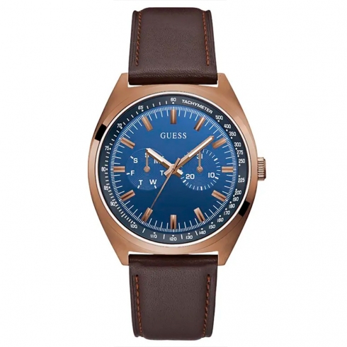 Guess Blazer Gw0212g2 Reloj De Pulsera Analógico Para Hombre Color Azul