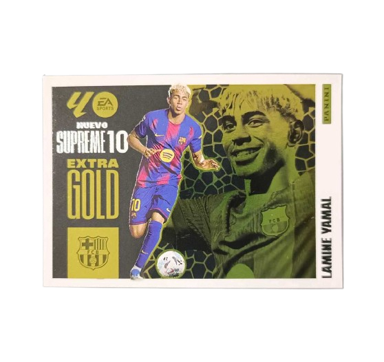 Lamine Yamal Extragold Nuevo Supreme 10 Liga Este Cuarta Edición 2025 2026 FC Barcelona 1