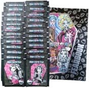 miniatura Álbum vacío y 25 sobres Monster High Fearbook Mattel Panini 2