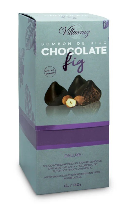 Bombón de Higo Chocolate Fij con Crema de Avellana 12 uds / 150 g