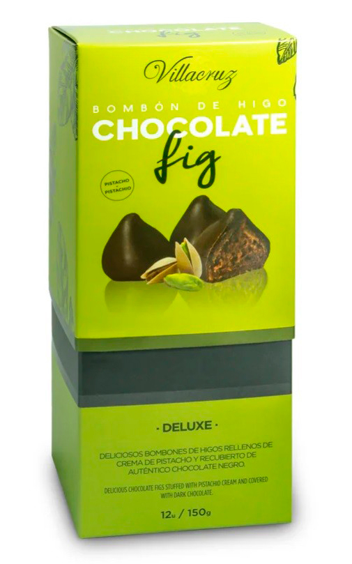 Bombón de Higo Chocolate Fij con Crema de Pistacho 12 uds / 150 g
