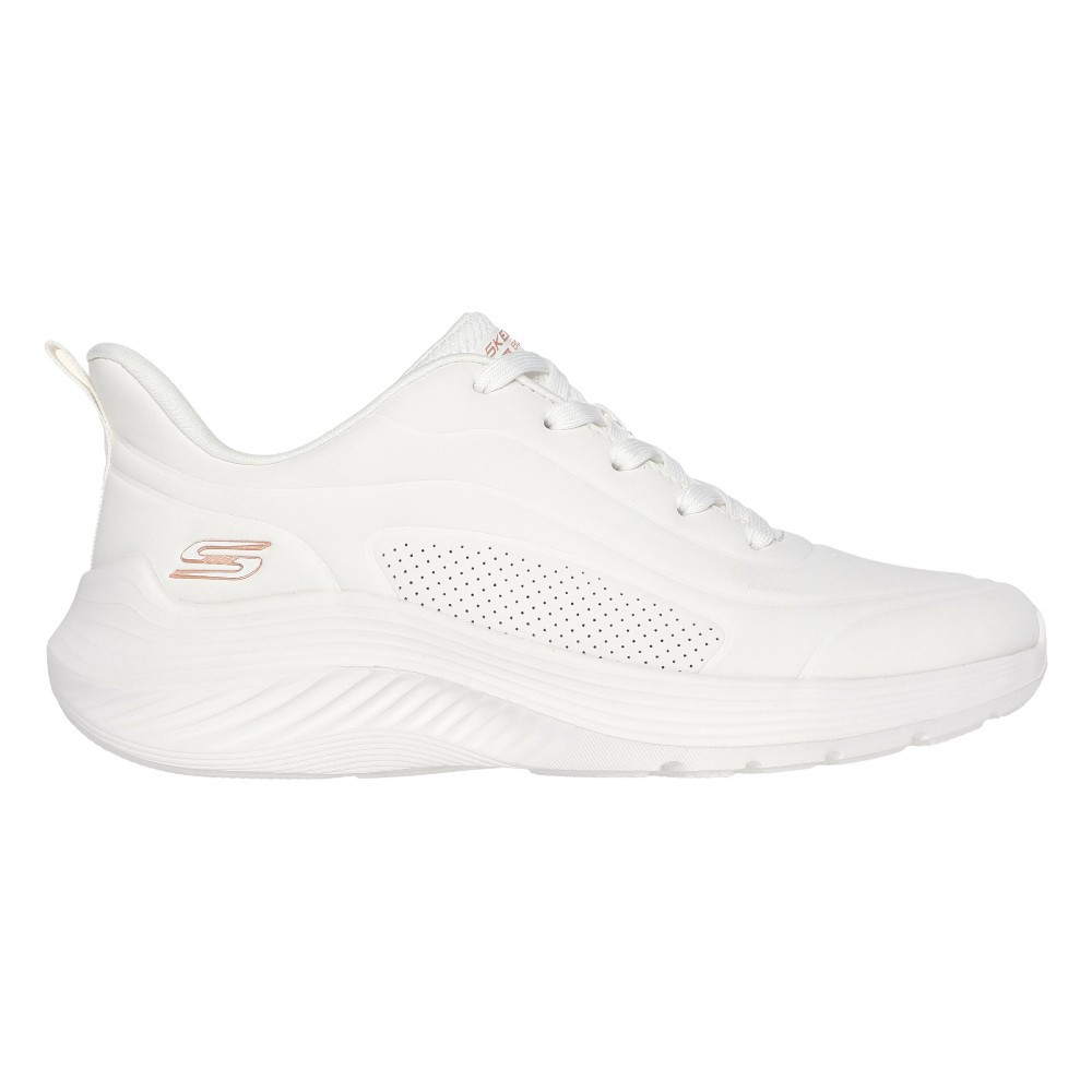Imagen ZAPATILLAS SKECHERS BOBS B FLEX LO COOL EASY BLANCAS 117715-W CASUAL MUJER