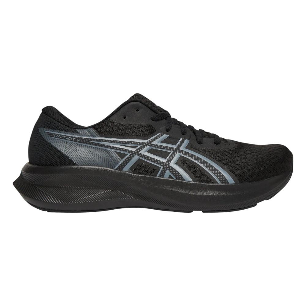 Imagen ZAPATILLAS ASICS PATRIOT 14 NEGRO BLANCAS 1011C050-002 RUNNING HOMBRE