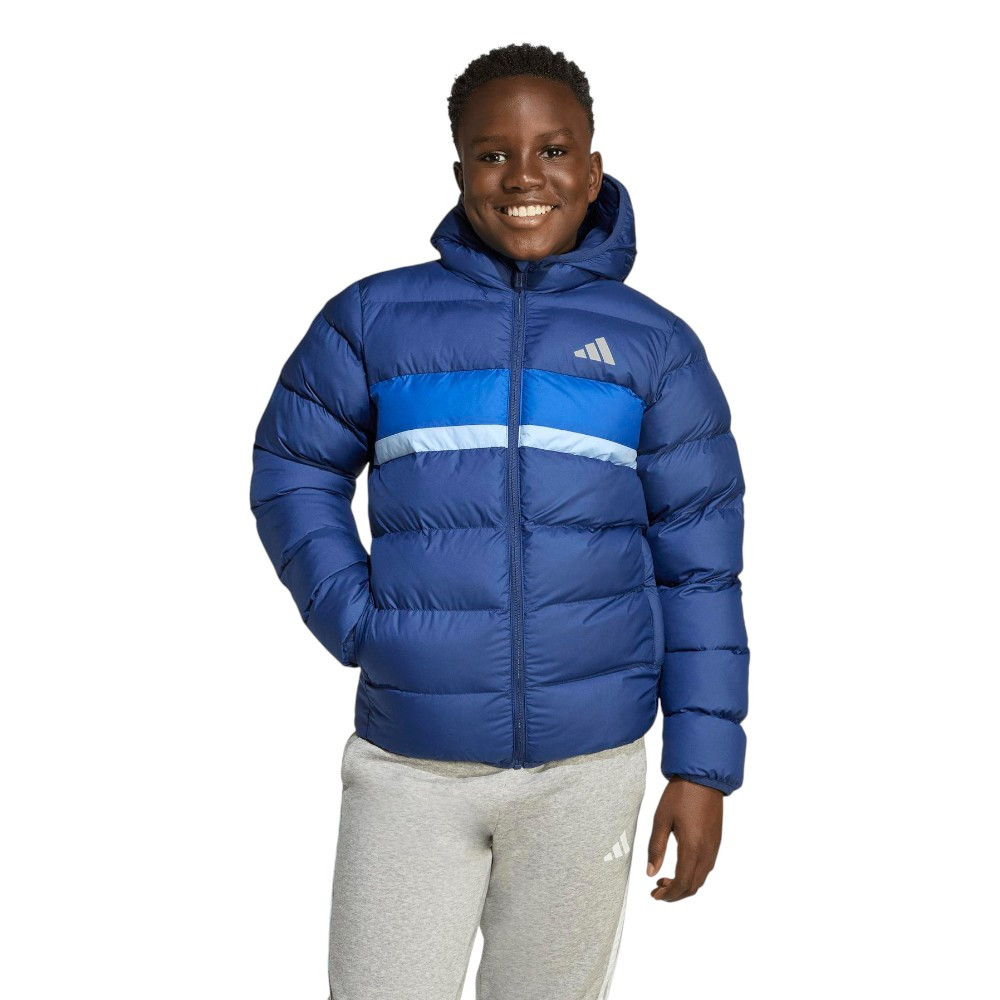 Imagen CHAQUETON ADIDAS SD JKT AZUL MARINO CELESTE ROYAL JL7431 CHAQUETA NIÑO NIÑA