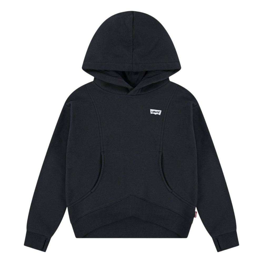 Imagen SUDADERA LEVI´S BATWING PATCH GORRO HOODIE NEGRO 4EN447-G52 NIÑO NIÑA