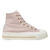 miniatura Imagen ZAPATILLAS CONVERSE CHUCK TAYLOR CTAS LIFT HI PLATAFORMA ROSA FLUSH STONE EGRET DORADO A10431C CASUAL MUJER