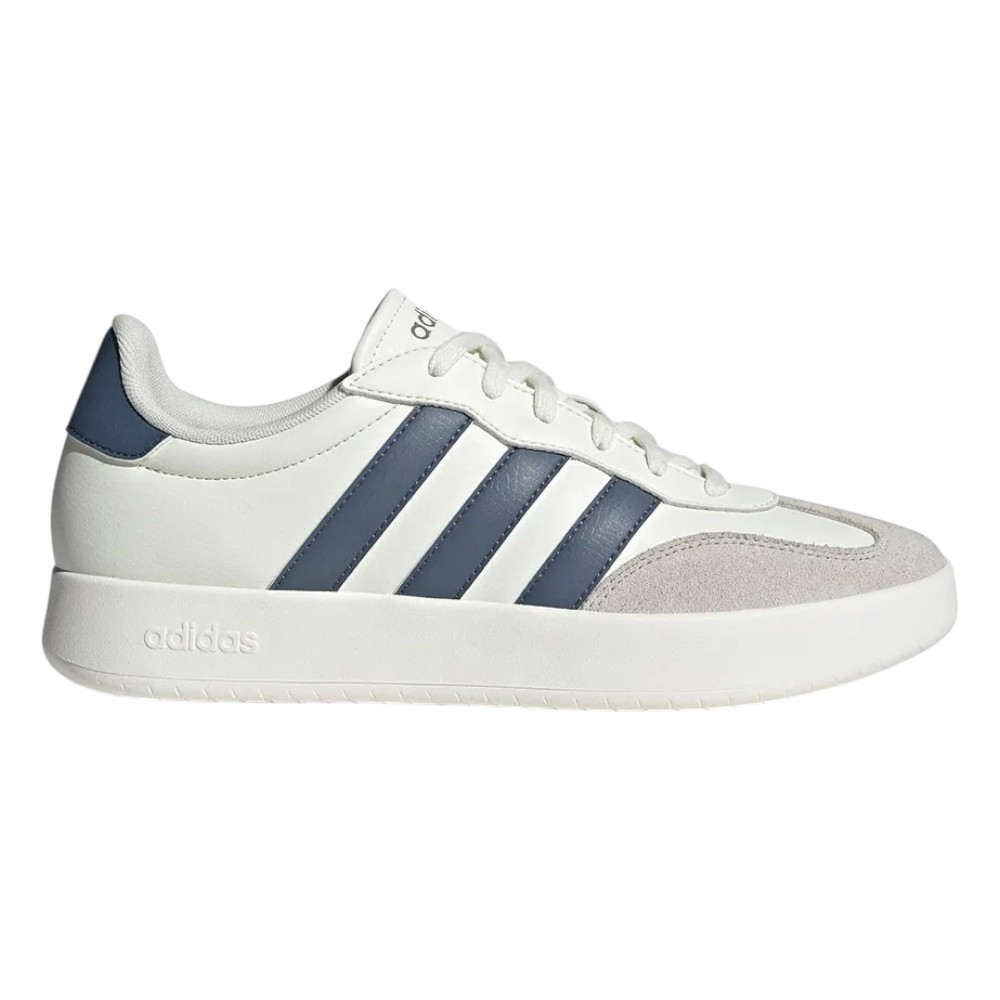 Imagen ZAPATILLAS ADIDAS BARREDA BLANCAS AZUL VERDOSO JR1318 SNEAKER CASUAL HOMBRE