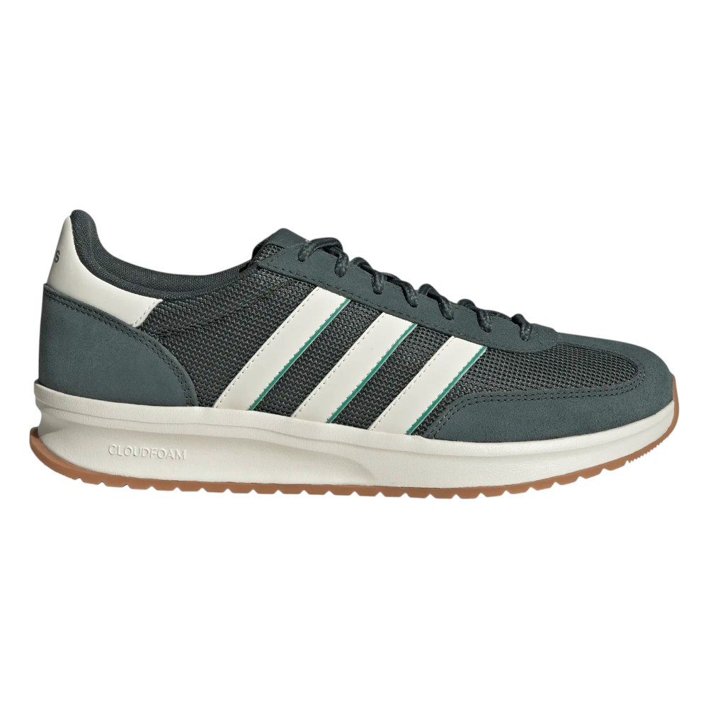 Imagen ZAPATILLAS ADIDAS RUN 70S 2.0 VERDE OSCURO BLANCAS JR2406 SNEAKER CASUAL MUJER