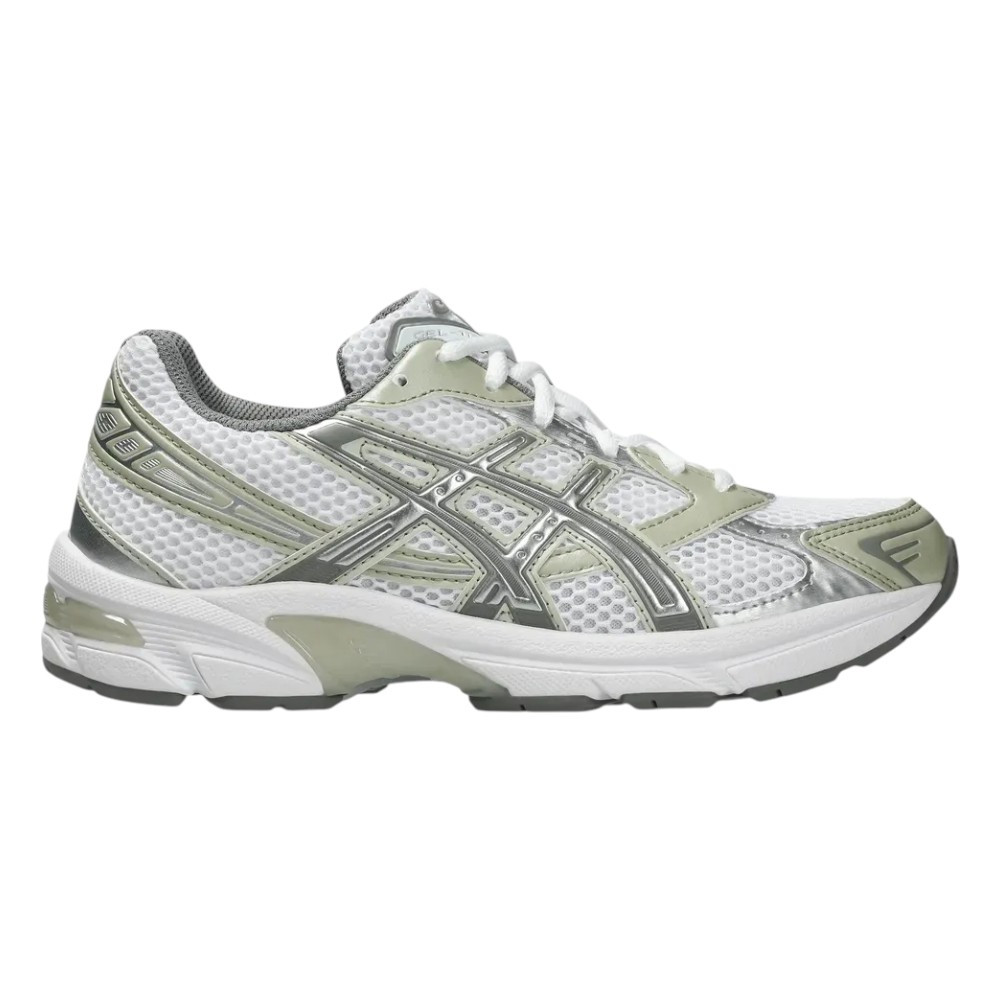 Imagen ZAPATILLAS ASICS GEL-1130 BLANCAS VERDE DRIED LEAF 1202A164-124 SNEAKER CASUAL MUJER