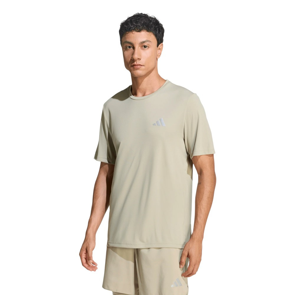 Imagen CAMISETA ADIDAS RUN ESSENTIALS VERDE OLIVA KB5962 RUNNING HOMBRE