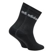 miniatura Imagen CALCETINES ADIDAS C LIN CREW LINEAR 3 PARES NEGRO IC1301 UNISEX