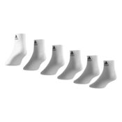 miniatura Imagen CALCETINES ADIDAS CREW SPORTWEAR ANK PACK 6 PARES BLANCAS HT3442 HOMBRE MUJER 