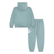 miniatura Imagen CHANDAL NIKE CLUB FLEECE SET VERDE CLARO 86L135-E4J CONJUNTO NIÑO NIÑA