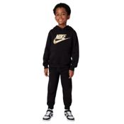 miniatura Imagen CHANDAL NIKE CLUB FLEECE SET NEGRO DORADO 86L135-G0G CONJUNTO NIÑO NIÑA