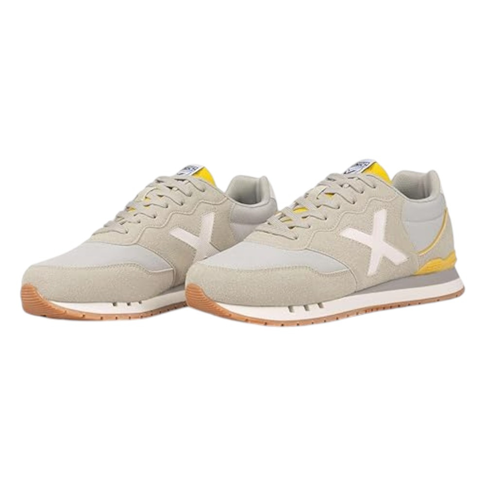 Imagen ZAPATILLAS MUNICH DASH 272 GRIS BLANCAS CARAMELO 4150272 SNEAKER CASUAL HOMBRE