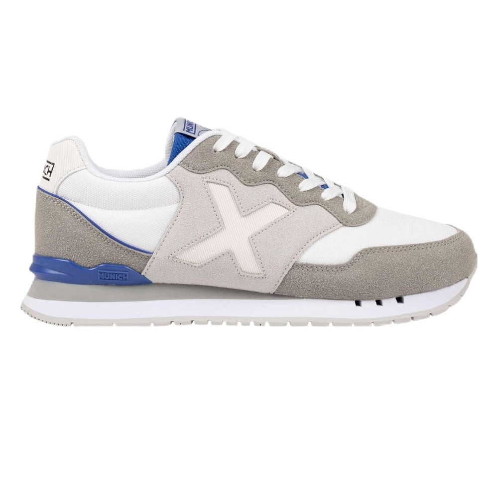 Imagen ZAPATILLAS MUNICH DASH 274 BLANCAS GRIS AZUL 4150274 SNEAKER CASUAL HOMBRE