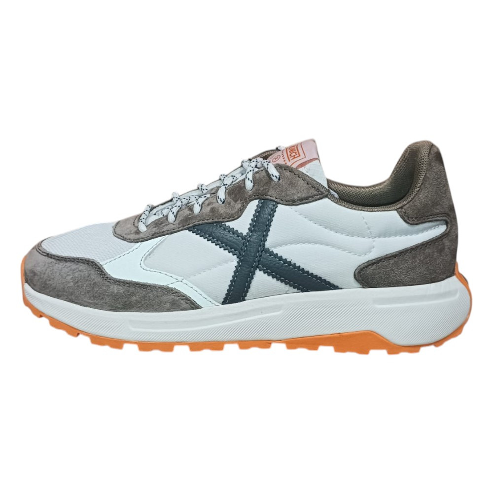 Imagen ZAPATILLAS MUNICH BABEL13 BLANCAS GRIS NARANJA 4599013 SNEAKER CASUAL HOMBRE