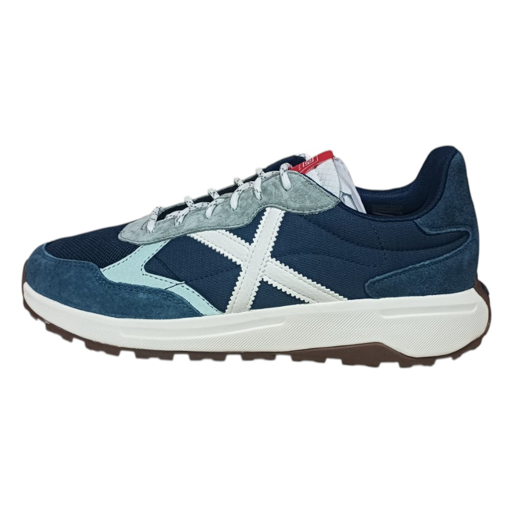 Imagen ZAPATILLAS MUNICH BABEL14 AZUL MARINO BLANCAS GRIS 4599014 SNEAKER CASUAL HOMBRE