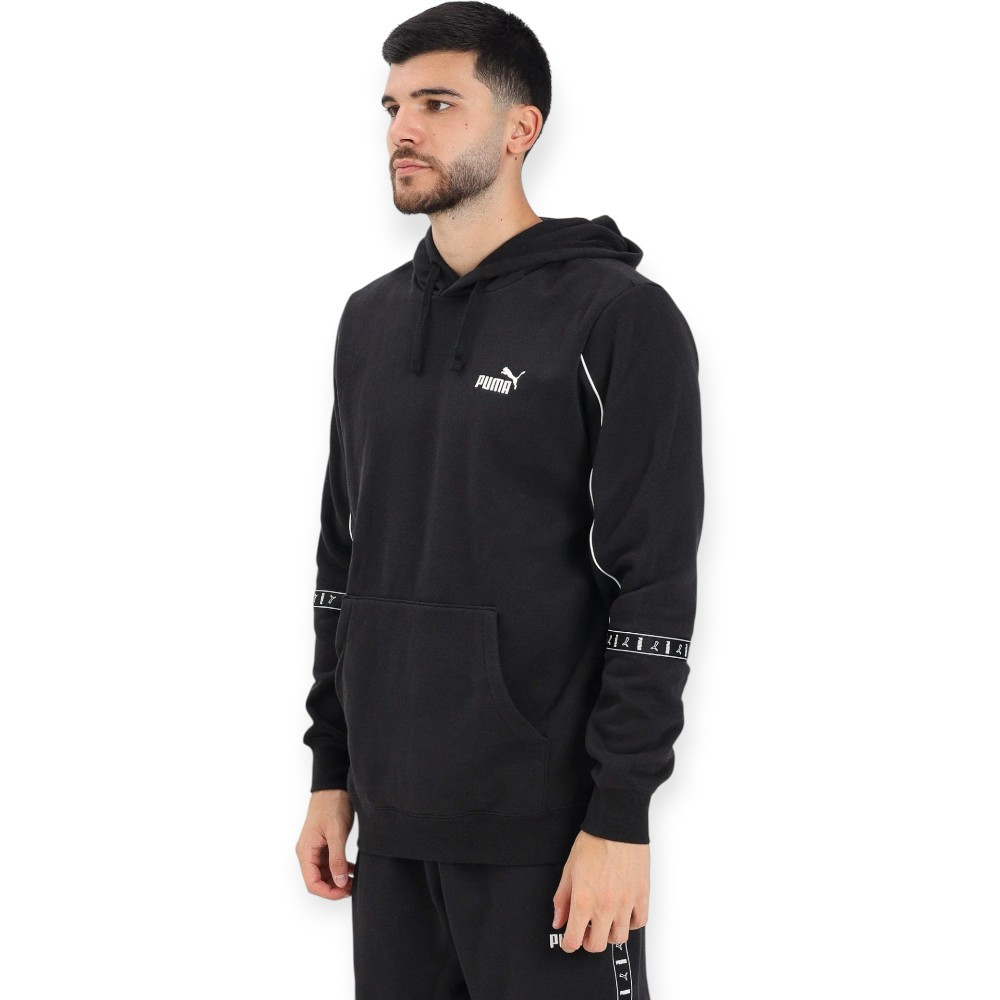 Imagen SUDADERA PUMA ESSENTIALS TAPE LAYOUT D NEGRO 688262-01 CASUAL HOMBRE