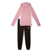 miniatura Imagen CHANDAL PUMA FULL-ZIP DED SWEA NEGRO ROSA 690738-65 CONJUNTO CASUAL MUJER