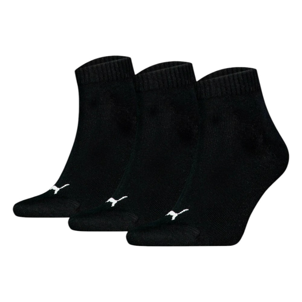 Imagen CALCETINES PUMA PLAIN PACK 3 PARES NEGRO 701230337-200 HOMBRE MUJER MEDIA ALTURA