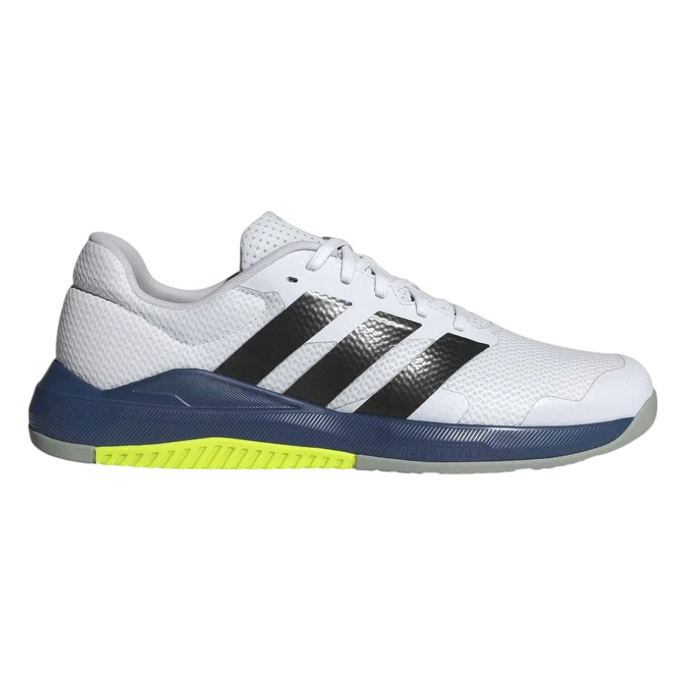 Imagen ZAPATILLAS ADIDAS DROPSET BASE TRAINER BLANCAS AZUL NEGRO JQ1450 CROSS TRAINING HOMBRE