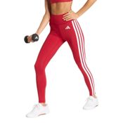 miniatura Imagen LEGGINGS ADIDAS OPTIME ESSENTIALS 3 STRIPES L ROJA BLANCAS KF8557 MALLAS MUJER