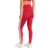 miniatura Imagen LEGGINGS ADIDAS OPTIME ESSENTIALS 3 STRIPES L ROJA BLANCAS KF8557 MALLAS MUJER