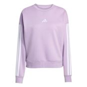 miniatura Imagen SUDADERA ADIDAS 3STRIPES FL SWT MORADO CIRPOL BLANCAS JX7690 HOODIE CASUAL MUJER