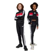 miniatura Imagen CHANDAL ADIDAS 3STRIPES TIBERIO TS NEGRO BLANCAS ROJO JC7519 CONJUNTO NIÑO NIÑA