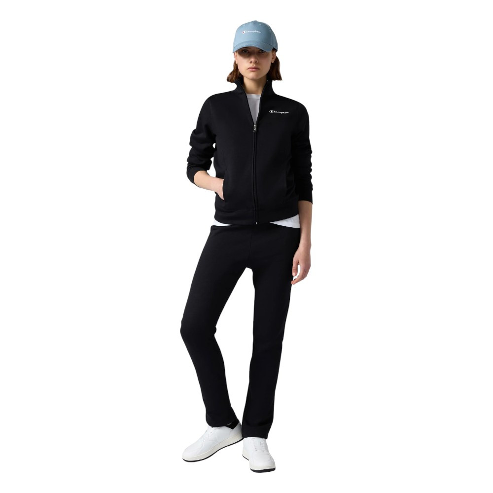 Imagen CHANDAL CHAMPION SWEATSUITS FELPA NEGRO 118289-KK001 CONJUNTO CASUAL MUJER