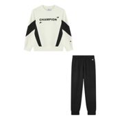 miniatura Imagen CHANDAL CHAMPION SWEATSUIT NEGRO BLANCAS 307299-WW049 CONJUNTO SUDADERA PANTALON NIÑO NIÑA