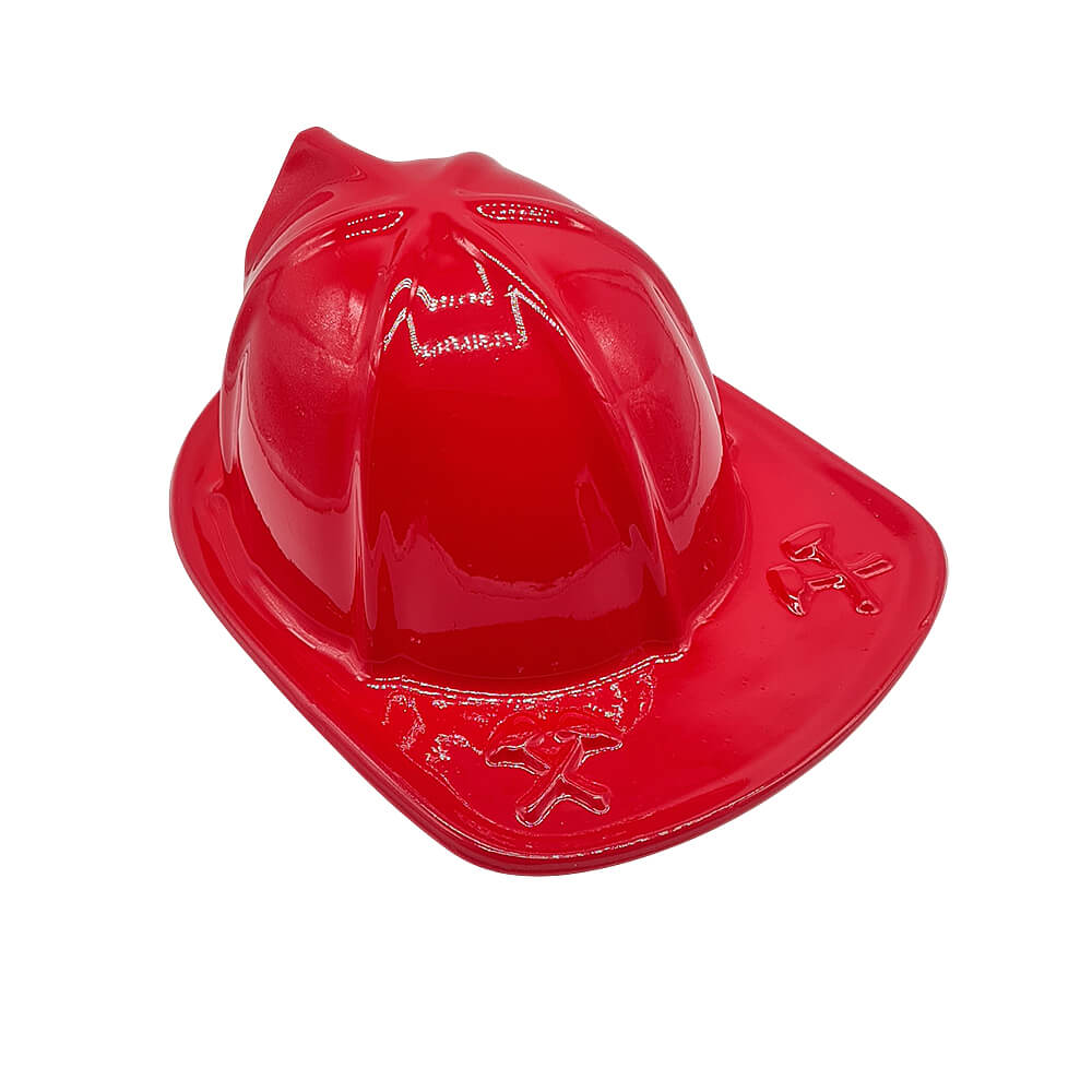 Casco de Bombero de Plástico Rojo Infantil 1
