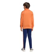miniatura Imagen CHANDAL ADIDAS J 3 BANDAS TR TS 205 NARANJA NAOS CON AZUL MARINO KE0993 CONJUNTO NIÑO NIÑA