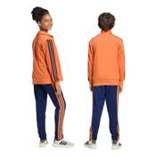 miniatura Imagen CHANDAL ADIDAS J 3 BANDAS TR TS 205 NARANJA NAOS CON AZUL MARINO KE0993 CONJUNTO NIÑO NIÑA