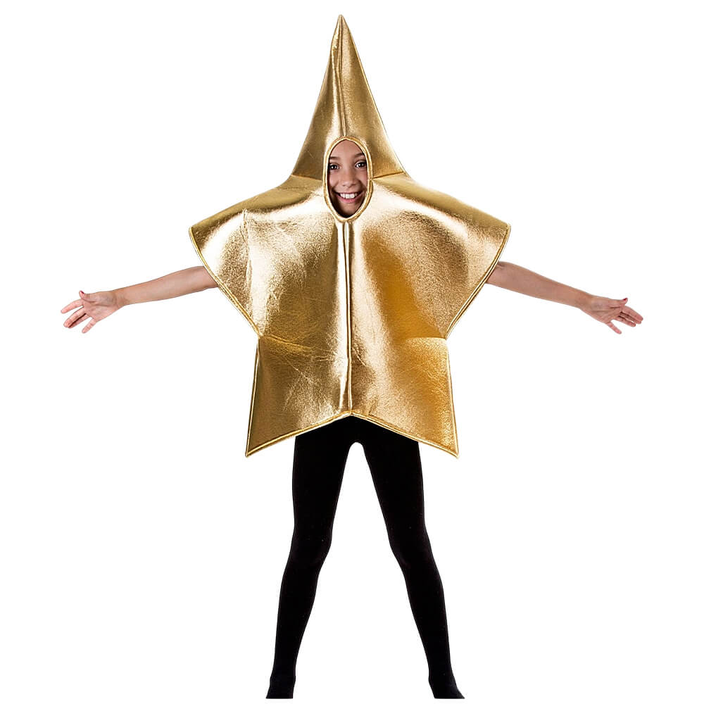 Disfraz Estrella de Belén Dorada Infantil 1